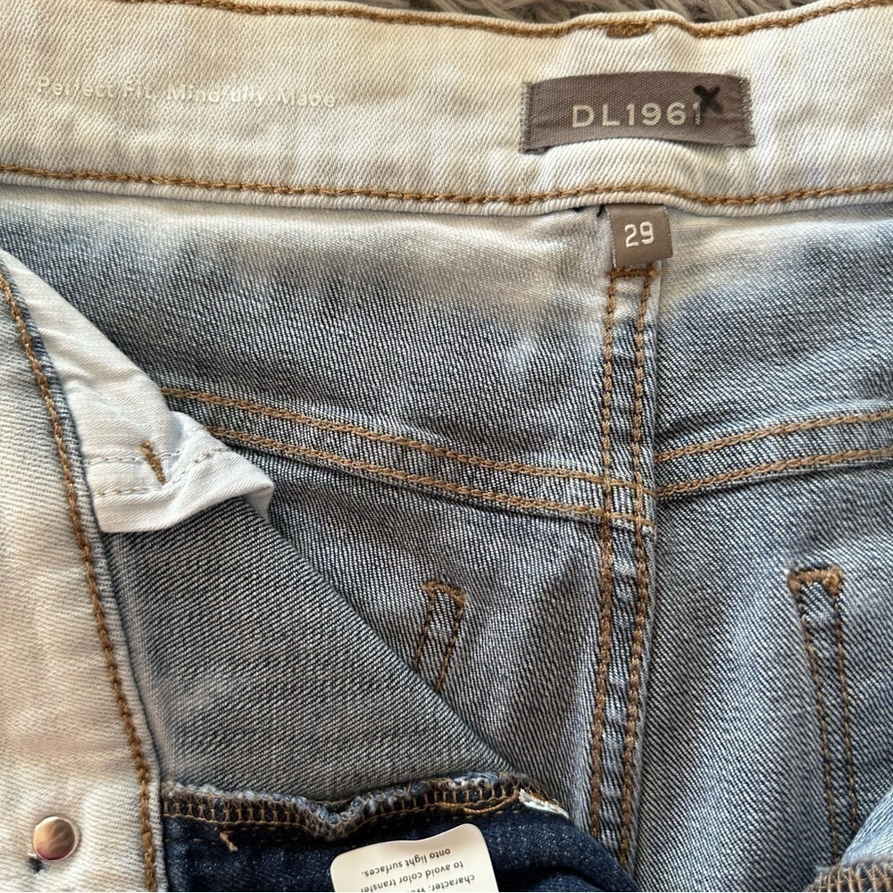DL1961 Farrow Ankle High-Rise INSTASCULPT SKINNY Jeans Size 29 - Picture 6 of 13